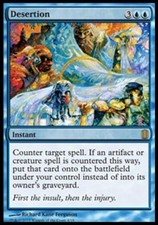 Desertion -Foil Light Play MTG Commander's Arsenal
