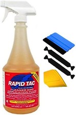 RapidTac Vinyl Wrap Application Fluid 32oz Spray Bottle 32 ounces, Yellow 