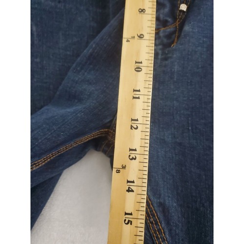 Coogi 69 Embroidered Jeans Mens 42X32 Blue Denim Straight Leg Relaxed Fit - Picture 10 of 11