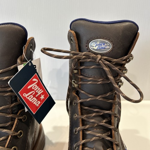 Tony Lama Botas de Trabajo Impermeables Puntera Compuesta Madera Greasewood Para Hombre 13 EE Ancho TW3417 - Imagen 12 de 20