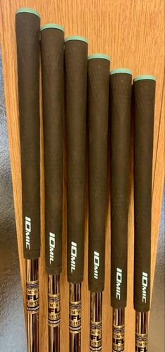 TaylorMade 300 Forged Iron Set 5-9+Pw Rifle FCM Flex-6.5 6pcs RH From Japan Used - Picture 11 of 12
