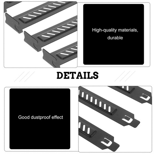 20 PCS Dissipation Chaleur Antipoussière Déflecteur Ordinateur Plaque vierge Ventilation - Photo 8/12