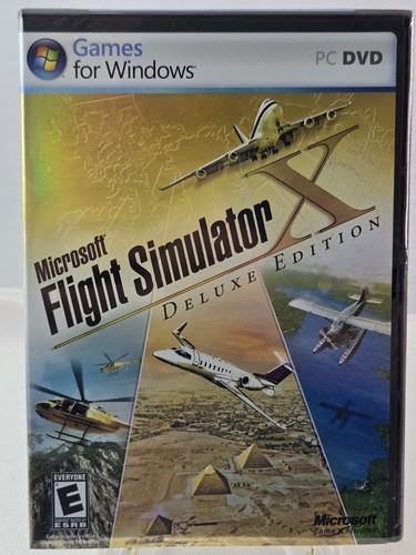 Microsoft Flight Simulator X Deluxe Edition PC, 2006 New Factory Sealed - Picture 7 of 11