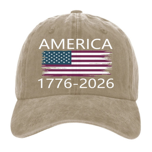 Cappello America 1776-2026 - Berretto da baseball bandiera patriottica USA 250° anniversario - Foto 12 di 14