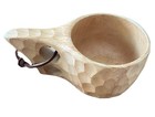 Uberleben Dursten Hiking Camping Climbing Kuska 100%Natural Wood Cup 8oz