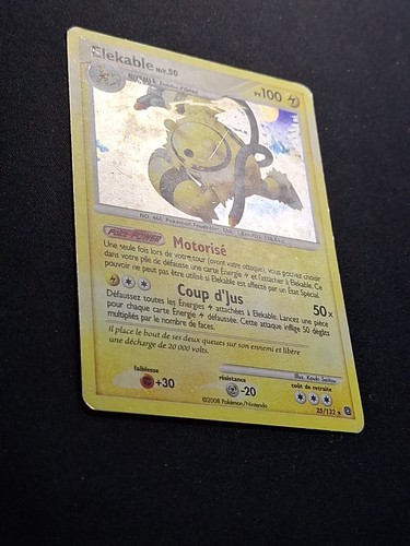 Elekable 25/132 Reverse DP Merveilles Secrètes Carte Pokémon FR - Picture 2 of 7