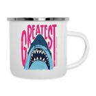 Jaws The Greatest Shark Camper Mug, One Size, white
