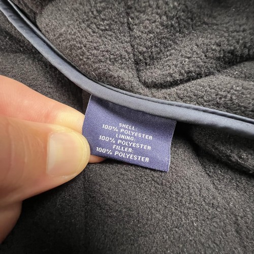 Cremieux Weste Herren Large Navy gesteppt Fleece gefüttert Puffer Outdoor FT5CX461 - Bild 15 von 21