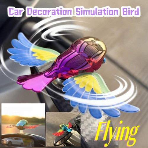 Flying Bird Decompression Fun Creative Car Motorcycle Electric Vehicle Ornaments - Bild 14 von 17