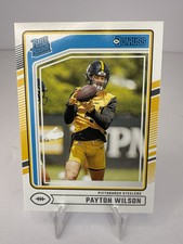 2024 Panini Donruss - Rated Rookie Payton Wilson (RC) #342 Pittsburgh Steelers