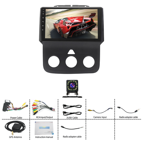 9" For 2013-18 Dodge Ram 1500 2500 3500 Android 12 Car Radio Stereo Gps Sat Navi - Bild 3 von 14