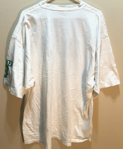 Antoine Walker #8 Boston Celtics NBA Nike Vintage 90s White Green T-Shirt 3XL - Picture 2 of 3