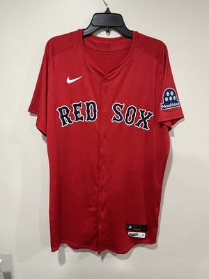 Kristian Campbell Team Issued Boston Red Sox Red Alternate Rookie