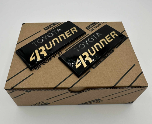1984 1985 1986 1987 1988 1989 4 Runner Cab Pillar Side Emblem Badge (2x Glod) - Bild 3 von 4