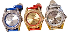 Manhattan By Croton Ladies Watch Set Of 5 Or Choose Color Of Choice Brand NEW