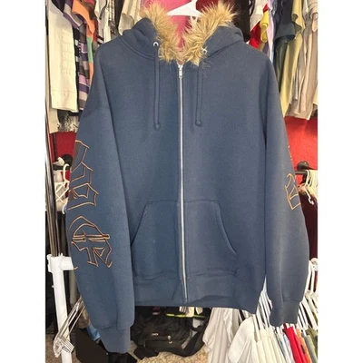 Supreme Faux Fur Outer Shell Coats, Jackets & Vests Blue for Men