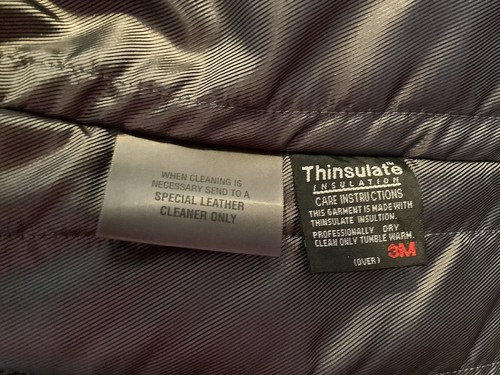 Wilsons Pelle Studio Lederjacke Herren 2XL schwarz Knopf Fahrmantel - Primo! - Bild 8 von 9