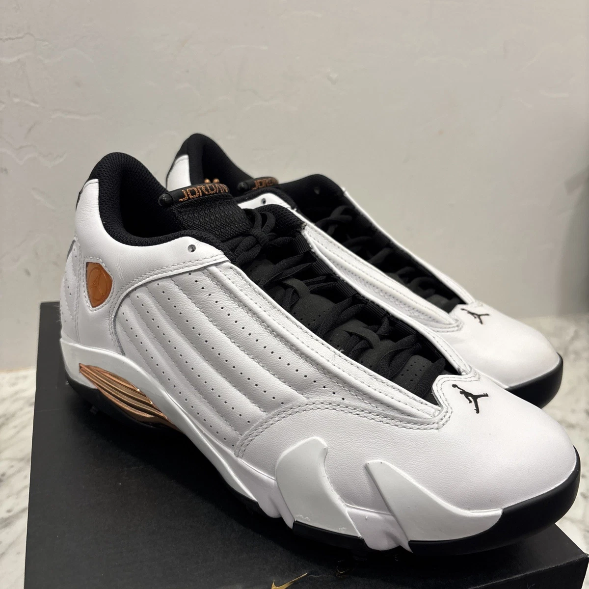 【新品未使用】NIKE AIR JORDAN 14 ゴルフ〈定価34,100円〉 発売中｜Nike Air Jordan 14 Golf 