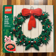 LEGO Seasonal 40426: Christmas Wreath 2-in-1 Advent - NEW & SEALED / RETIRED