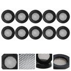 50 Pcs Rubber Gasket With 304 Stainless Steel Mesh Filter Hose Washer Plumbing