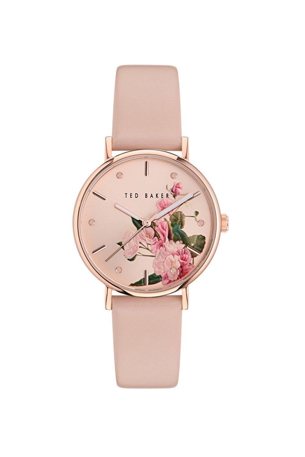Ted Baker Phylipa Damen 34 мм 5ATM Роза Зифферблатт Uhr BKPPHF307