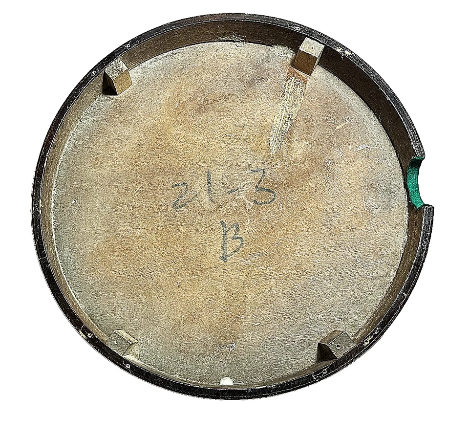 Banjo  Brown Walnut Finish Resonator 12" Banjo Back - Image 3 of 4