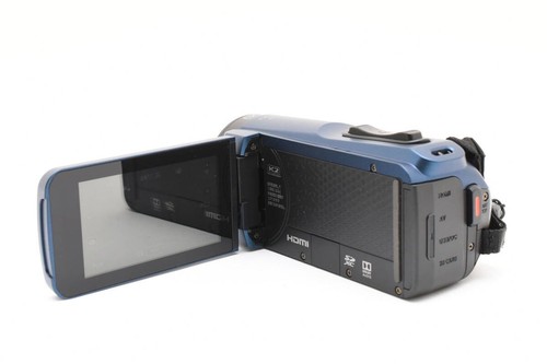 JVC Kenwood EverioR GZ-R480-A HD Camcorder Waterproof Blue Used - Picture 6 of 10