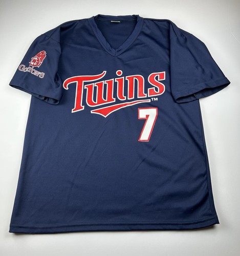 Minnesota Twins Joe Mauer 7 SGA Stadium Giveaway Jersey Size Large Gorton's