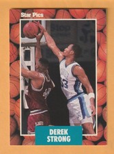 Derek Strong Xavier Musketeers 1990 Star Pics #63 Pacific Palisades California