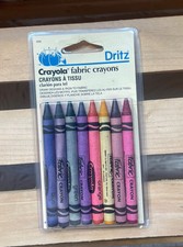 Dritz ~ Crayola ~ Fabric Crayons Transfer 2006 NEW