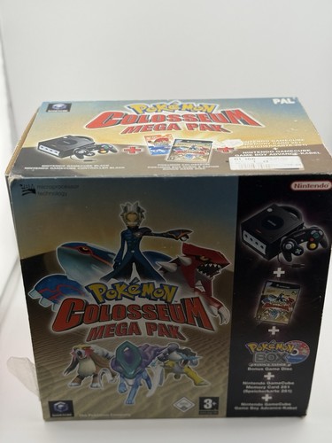 Nintendo Gamecube Pokemon Colosseum Mega Pak Konsole OVP / sehr guter Zustand - Bild 2 von 24