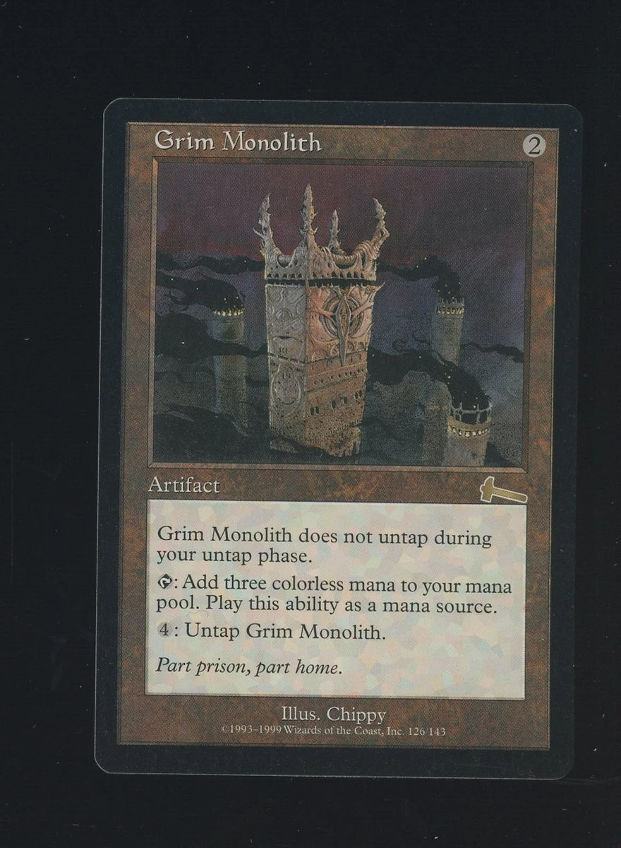 MTG 厳かなモノリス Grim Monolith 英語版 MP MTG 英語 厳かなモノリス