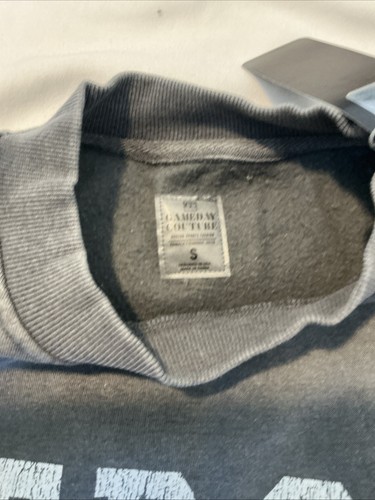 Gameday Couture NFL Detroit Lions Grey Vintage Wash Oversized Sweater Womens S - Imagen 7 de 9