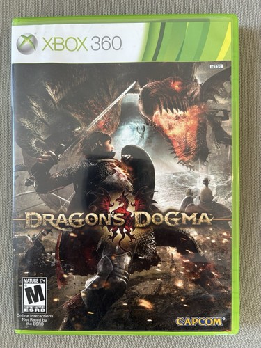 DRAGON'S DOGMA: Dark Arisen - Xbox 360 Complete In Box CIB w/ Manual Capcom
