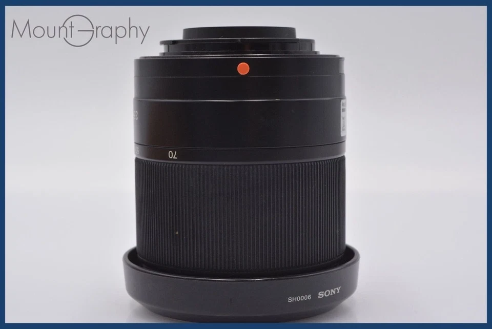 "Lente MACRO SONY DT 18-70mm F3.5-5.6 con Tapas y Capucha - Excelente Estado" Foto 3 de 4