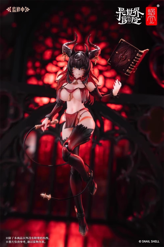 Snail Shell RPG-01SP Succubus Lustia Second Phase 1/12 Action Figure Red + Feet - Picture 9 of 11