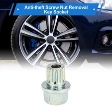 33/17PT Wheel Lock Lug Nut for BMW Anti Theft Removal Key Socket Adapter