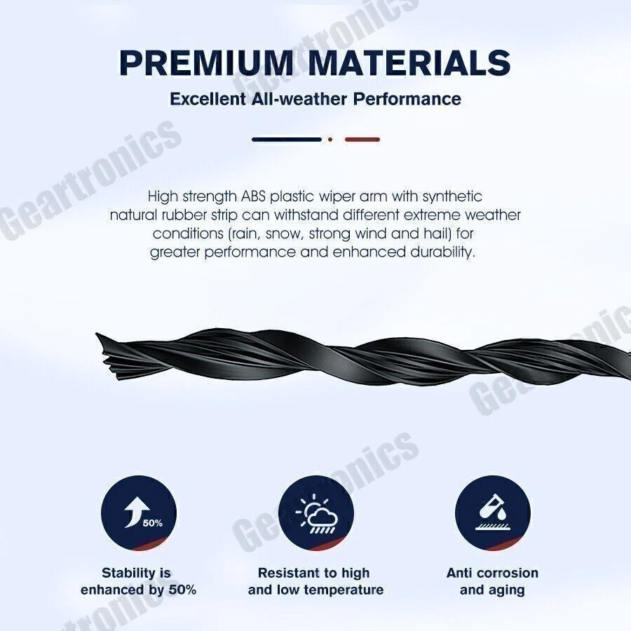 Limpiaparabrisas trasero 12" para Mercedes-Benz GLE350 ML350 GLE63 AMG */L Foto 3 de 4