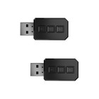 2PCS USB-A Wireless Sender Wireless Audioadapter Game Console Audio-Adapter