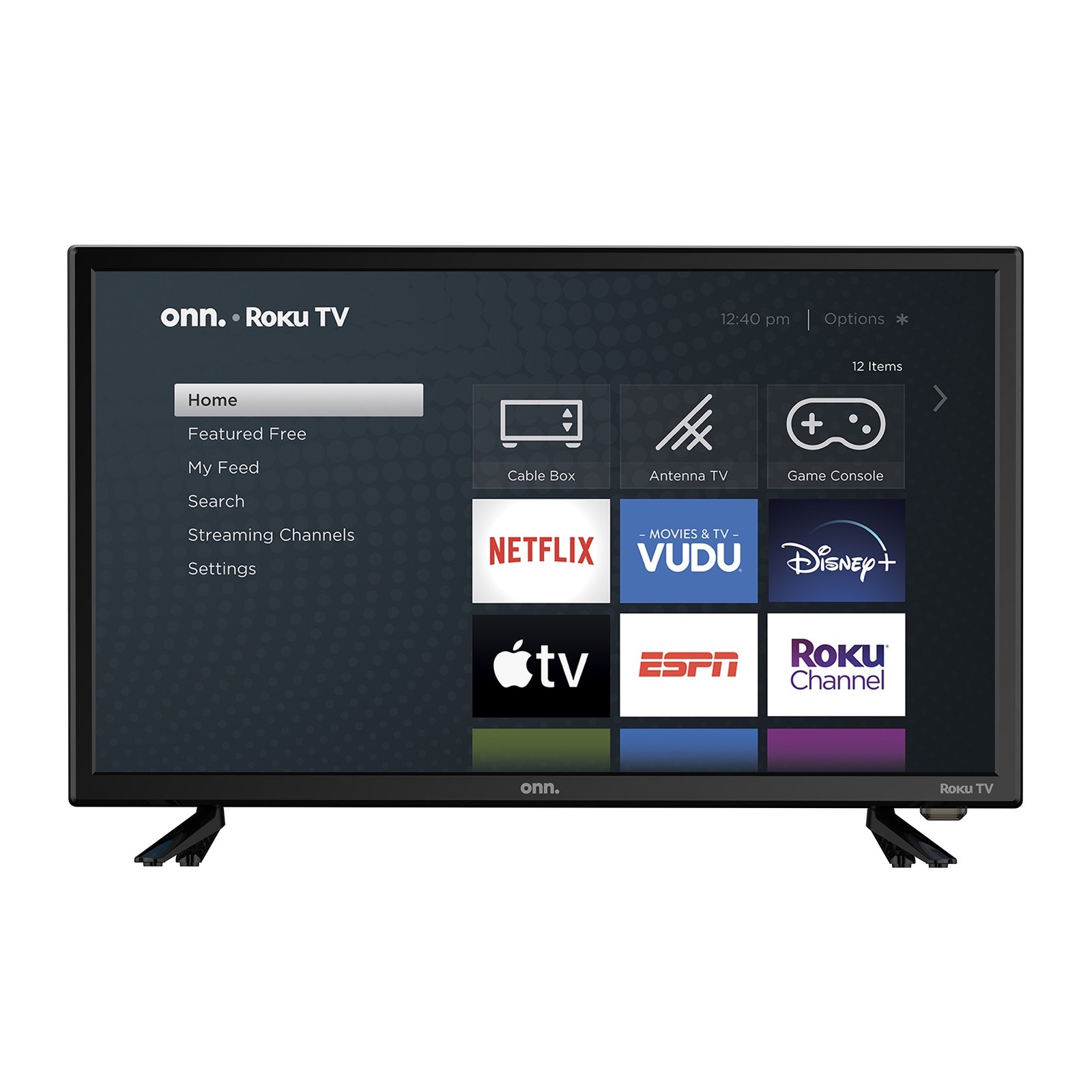 Onn 24" Class HD (720P) Roku Smart LED TV (100012590)