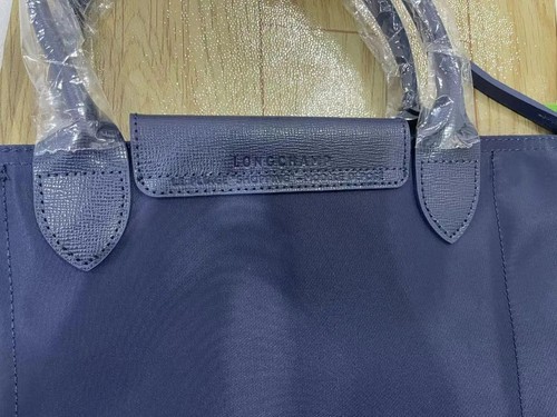 Longchamp Le Pliage Neo Shoulder Bag M Navy Nylon New From Japan - Picture 5 of 6