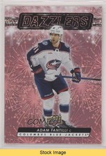 2023-24 Upper Deck Extended Series Dazzlers Pink Adam Fantilli Rookie RC READ