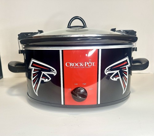 Crock-Pot Atlanta Falcons NFL Slow Cooker 6 Quart Tailgate Party