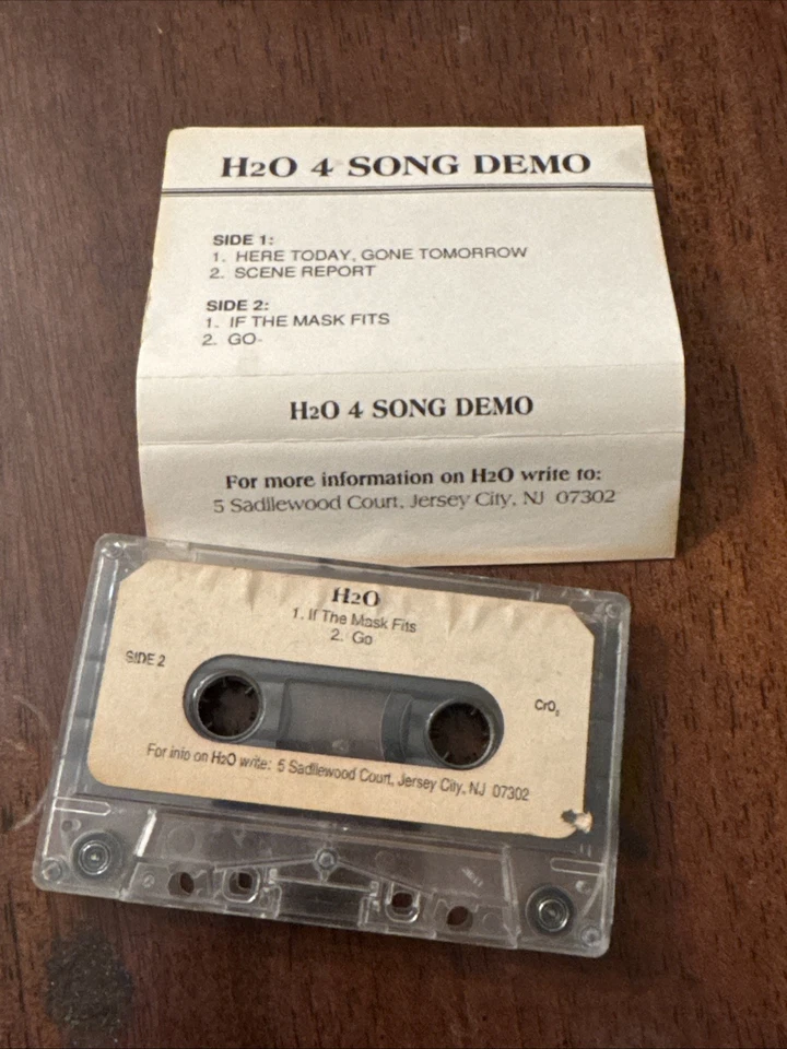 H2O Demo tape 1994 Original NYHC AF Gorilla Biscuits Leeway Merauder Skarhead OG - Image 3 of 4