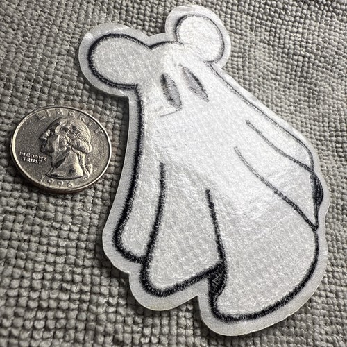 🔥4 DISNEY Mickey Minnie Mouse Pumpkin Ghost Iron On Patch Halloween Disneyland - Picture 5 of 13
