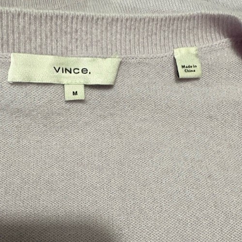 Vince Weekend Pullover Flieder Kaschmir V-Ausschnitt - Bild 4 von 5