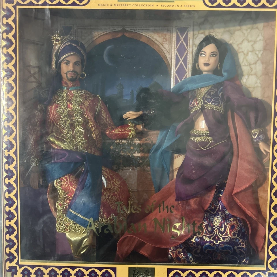 Muñeca Barbie y Ken Tales of the Arabian Nights | Nueva en caja | Mattel 50827 2001 Foto 3 de 3