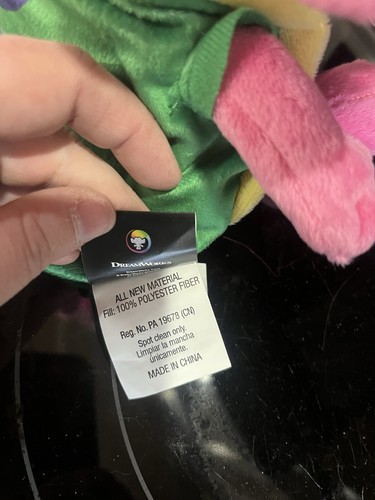 Dreamworks Trolls World Tour Rainbow Poppy Kids Plush Coin Piggy Bank - Picture 5 of 5