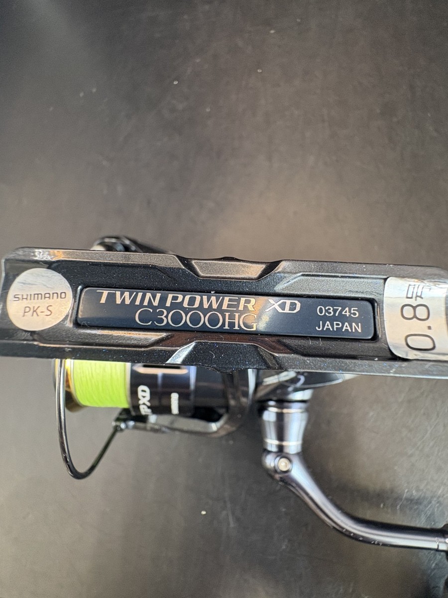 Shimano 17 Twin Power XD C3000HG Spinning Used With Box Rank