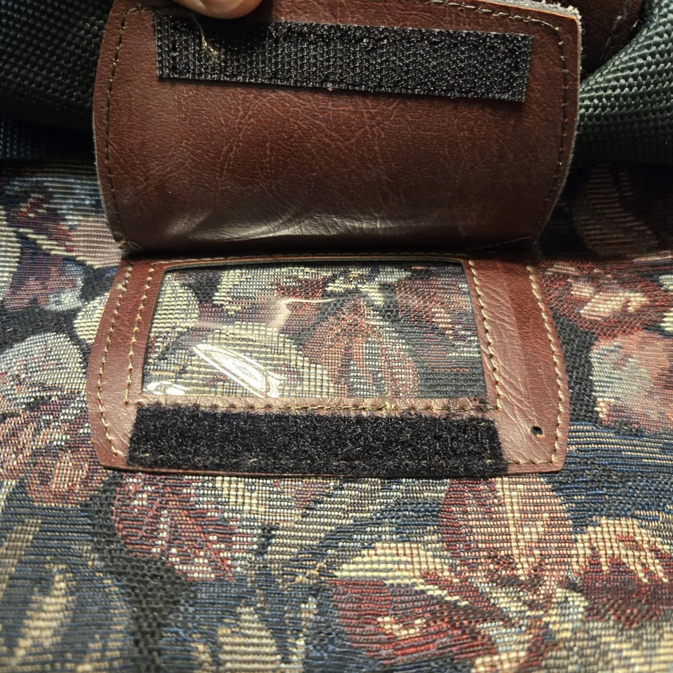 Equipaje de mano vintage Ricardo Beverly Hills Santa Cruz floral 17" Foto 4 de 4